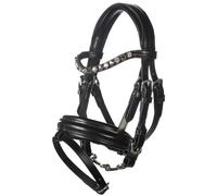 Hobby Horse Bridle with Reins Toy Set HKM - Black