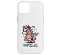 Hobby Horse Girl Just Galloping Around Pony Case for iPhone 14 Plus
