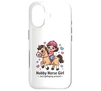 Hobby Horse Girl Just Galloping Around Pony Case for iPhone 17