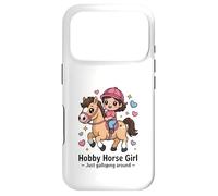 Hobby Horse Girl Just Galloping Around Pony Case for iPhone 17 Pro
