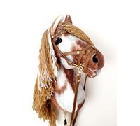 Hobby Horse Large A3 (Horse on a Stick) Complete with Harness as in the Photo (Sabino)