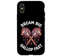 Hobby Horsing Dream Horse Gallop for Girls and Women Case for iPhone X/XS