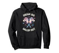 Hobby Horsing Dream Horse Gallop for Girls and Women Pullover Hoodie