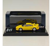 Hobby Japan 1/64 MR2 (SW20) GT-S 1993 HJ643045 Series Diecast Model Car Miniature Limited Collection Auto Toy Vehicle Models (Yellow-HJ643045Y)