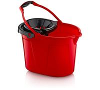 HOBBY LIFE 1-Piece 14 Litre Plastic Cleanmax Mop Bucket with Wheels