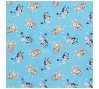 Hobby Lobby Bluey & Bingo Cotton Calico Fabric- 1 Yard - Printed Sewing Lightweight Precut Fabric for Clothes, Homeware & Accessories
