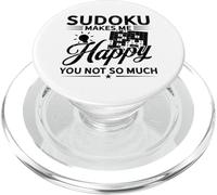 Hobby Makes Happy You Not Much - Sudoku PopSockets PopGrip for MagSafe