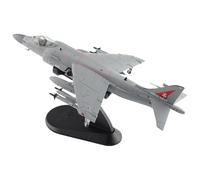 Hobby Master | 1:72 Scale Diecast Military Aircraft Replica | Sea Harrier FA.2 ZH804, Royal Navy, Fairford 2002 (w: Sea Eagle Missiles) | Model HA4107