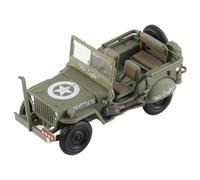 Hobby Master | 1:72 Scale Diecast Military Aircraft Replica | U.S. 1/4 ton Military Vehicle, US 3rd Army, 1945 "Gen. George Patton | Model HG4215