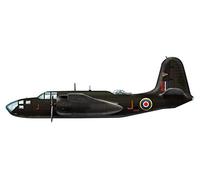 Hobby Master Boston Mk.V British Air Force, 3 Squadron, 1945 in Greece 1/72 DIECAST Aircraft Pre-builded Model