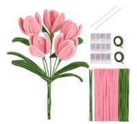 Hobby Materials, Pipe Cleaner Bundle, Floral Stem Guide, Entertaining Creative Endeavor, Fiber Goods Feature, Top Art Category Product, Finest Composition, Large Group Box Accessory