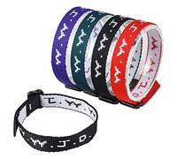 Hobby Monsters W.W.J.D. Webbing Bracelets - 12 Pack | “What Would Jesus Do?” Inspirational Wristbands for Religious Events, VBS, Church Prizes & Favors - Assorted Colors
