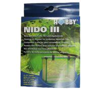 Hobby Nido 3.1, Green Plastic Fish Breeding Tank, 16 x 16 x 14 cm