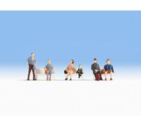 Hobby Series - Seated Passengers (6) - OO/HO figures - Noch 18116