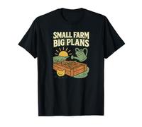 Hobby Small Farm Big Plans Homesteading Garden T-Shirt