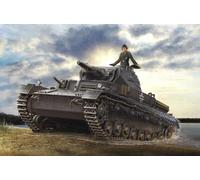 HobbyBoss Model Kit - German Panzerkampfwagen IV Ausf D/TAUCH - 1:35 Scale - Grey