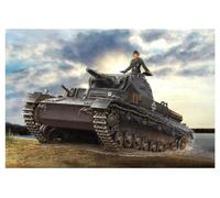 Hobbyboss 1:35 Scale German Panzerkampfwagen IV Ausf D/TAUCH Model Kit (Grey)