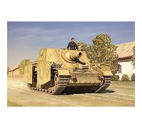 Hobbyboss 1:35 Scale German SturmPanzer IV earlySd Kfz166 Brummbar Model Kit (Grey)