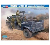 Hobbyboss 82449 1:35th scale Land Rover Defender RSOV w/MK 19 grenade launcher