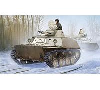 Hobbyboss 1:35 Scale Russian T-40S Light Tank Model Kit (Grey)