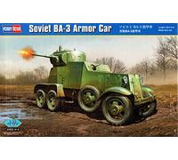 Hobbyboss 1:35 Scale Soviet Ba-3 Armoured Car Assembly Authentic Kit