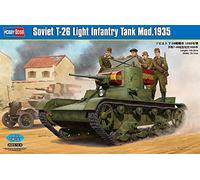 Hobbyboss 1:35 Scale Soviet T-26 Light Infantry Tank Mod 1935" Assembly Kit