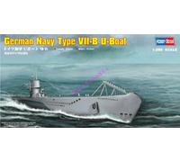 Hobbyboss 83504 "German Navy Type VII-B U-Boat Plastic Model Kit, 1:350 Scale