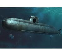 HobbyBoss 1/350 German Navy Type 212 Attack Submarine # 83527 - Plastic Model...