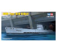 Hobbyboss 1:350 Scale DKM Type lX-B U-Boat Model Kit (Grey)