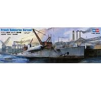 Hobbyboss 1:350 Scale French Surcouf Submarine Cruiser Assembly Kit