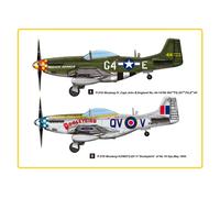 Hobbyboss 1:48 scale model kit - P-51D Mustang IV Fighter HBB85802