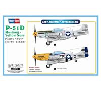 Hobby Boss 85808 North-American P-51D Mustang Yellow Nose 1:48 Aircraft Model