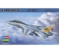 Hobbyboss 1:48 Scale F-14A Tomcat Assembly Kit, 26.56 x 27.09 x 6.77 cm