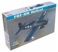 Hobbyboss 1:48 Scale F6F-5N Hellcat Model Kit (Grey)