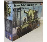 Hobbyboss 1:48 Scale German Pz.Kpfw KV-2 754(r) tank Assembly Authentic Kit