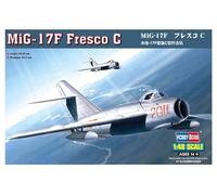 Hobbyboss 1:48 Scale Mig-17F Fresco C Assembly Kit, 23.47 x 20.05 x 7.91 cm