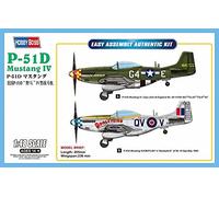 Hobbyboss 1:48 Scale P-51D Mustang IV Fighter Assembly Authentic Kit