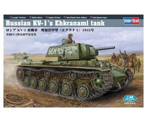 Hobbyboss 1:48 Scale Russian KV-1 Ehkranami Assembly Authentic Kit