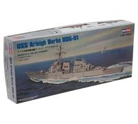 Hobbyboss 1:700 Scale USS Arleigh Burke DDG-51 Model Kit (Grey)