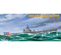 Hobbyboss 1:700 Scale USS SS-212 Gato 1944" Model Kit (Grey)