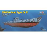 Hobbyboss 1:700 Scale WWII U-Boot Type 9B Assembly Authentic Kit, 10.7 x 0.9 x 1.3 centimetres
