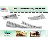 Hobbyboss 1:72 Scale German Railway Turnout Assembly Kit