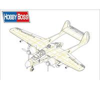 Hobbyboss 1:72 - Northrop P-61B Black Widow