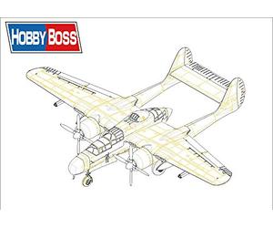 Hobbyboss 1:72 - Northrop P-61B Black Widow