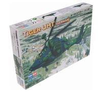 Hobbyboss 1:72 Scale Eurocopter EC-665 Tiger UHT Attack Helicopter Model Kit (Grey)