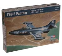 Hobbyboss 1:72 Scale F9F-3 Panther Model Kit (Grey)