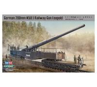 Hobbyboss 1:72 Scale German 280mm K5(E) Railway Gun Leopold Assembly Kit