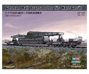 Hobbyboss 1:72 Scale German Rail Transporter for Karl-Geraet Assembly Kit
