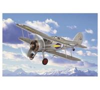 Hobbyboss 1:72 Scale RAF Gladiator Model Kit (Grey)