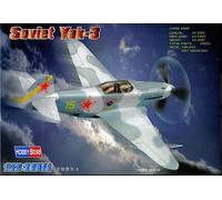 Hobbyboss 1:72 Scale Soviet Yak-3 Diecast Model Kit, 11.78 x 12.77 x 3.35 cm